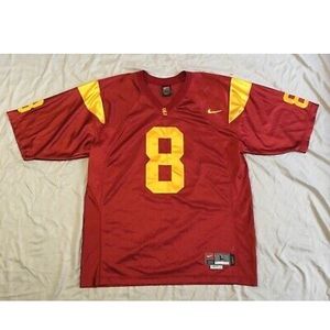 Nike USC Football Jersey 8 Trojans Men's Sz Large